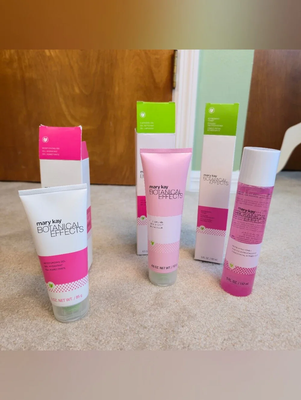 Mary Kay BOTANICAL EFFECTS Cleansing Gel Toner Moisturizing  DISCONTINUED